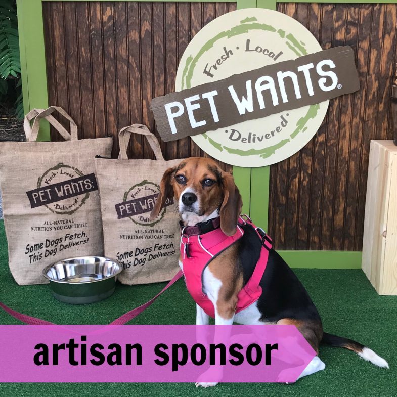 Welcome our new Artisan Sponsor, Pet Wants East Raleigh
